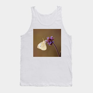 Flower with Butterfly Tank Top